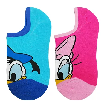 米奇/唐老鴨/米妮/黛絲/奇奇與蒂蒂大圖隱形襪-大-12雙入