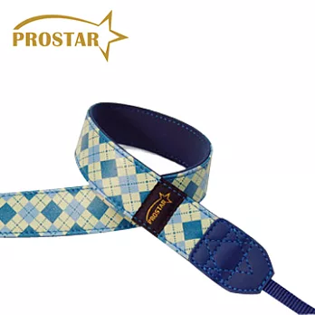 PROSTAR 方塊款 相機背帶藍