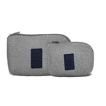 Kiiwi O! 輕便隨行系列收納包(L+S) EDWARD 灰