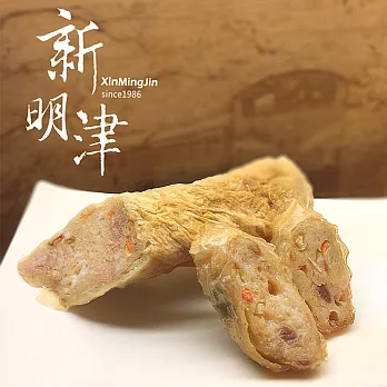 嘉義特色小吃--新明津 豆皮肉捲