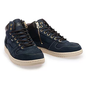 【U】VANS - 街頭復古高筒靴(男款,三色可選)JPN25.5 - 深藍