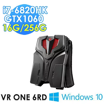 msi微星 VR ONE 6RD-011TW i7-6820HK GTX1060 WIN10 背包PC