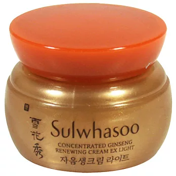 Sulwhasoo雪花秀 滋陰生人蔘修護霜(輕潤型)(5ml)