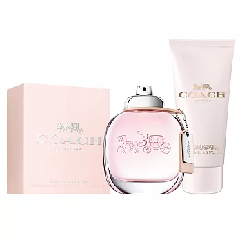 【COACH】時尚經典女性淡香水50ml(贈送身體乳100ml)