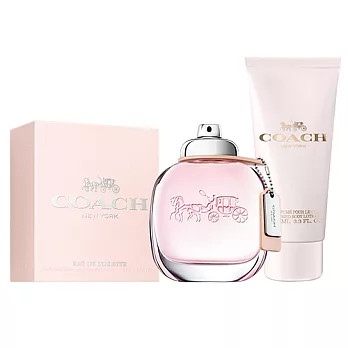 【COACH】時尚經典女性淡香水90ml(贈送身體乳100ml)