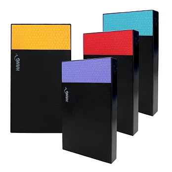 HANG 26000mAh 蜂巢式運動風四孔輸出行動電源(4色)活力黃