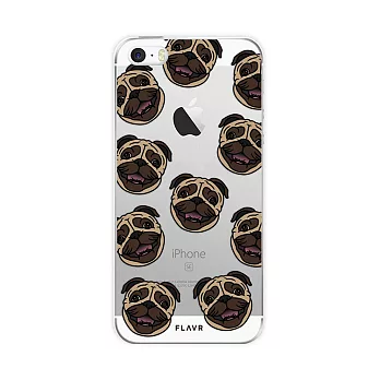 FLAVRiPhone 5/5S/5E 塗鴉系列軟式手機殼法國鬥牛犬