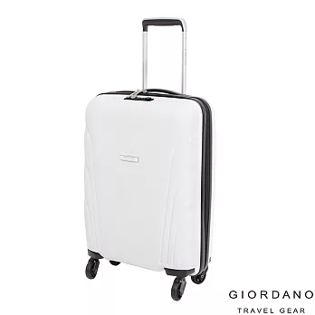 GIORDANO~ 佐丹奴 20吋繽紛羽翼系列旅行箱(白)20吋