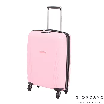 GIORDANO~ 佐丹奴 20吋繽紛羽翼系列旅行箱(粉)20吋