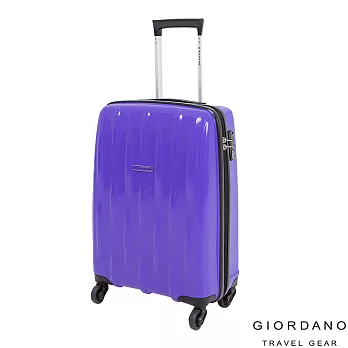GIORDANO~ 佐丹奴 20吋花漾水流系列旅行箱(藍)20吋