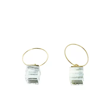 LVG 選品系列 西班牙 Rosa Mendez 玻璃耳環 CLEAR-13H0000003(透明)