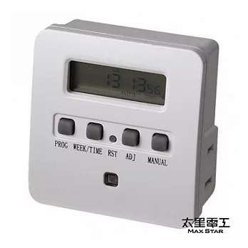 【太星電工】省電家族袖珍型數位式定時器(2P) OTM304