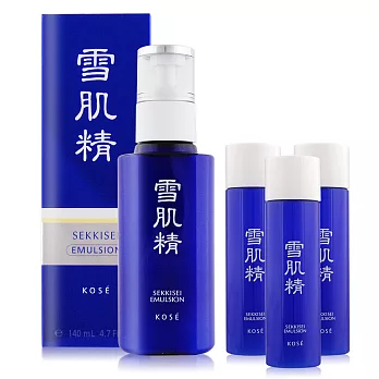 KOSE 高絲 雪肌精乳液(140ml)+(45ml)X3