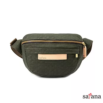 satana - 拼接腰包/斜肩包 - 午夜森林