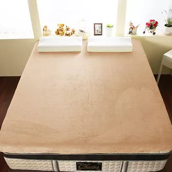 【契斯特】12公分新法蘭絨舒適記憶床墊-單人3尺-牛奶白