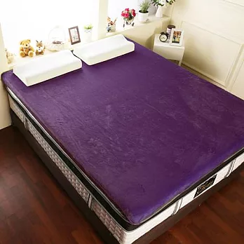 【契斯特】12公分新法蘭絨舒適記憶床墊-單人3.5尺-紫羅蘭