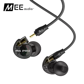 MEE audio M6 Pro 專業入耳式監聽耳機(黑色)
