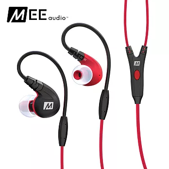 MEE audio M7P 運動耳道式耳機紅色
