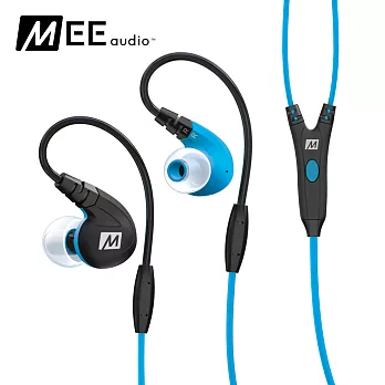 MEE audio M7P 運動耳道式耳機藍色