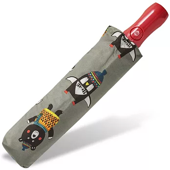 【rainstory】熊與企鵝抗UV雙人自動傘