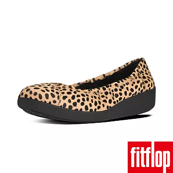 【FitFlop TM】F-POP TM BALLERINA PATENT5.5豹紋