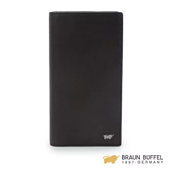【BRAUN BUFFEL】.德國小金牛 - 漢斯系列15卡長夾 -摩卡棕