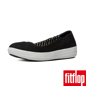 【FitFlop TM】F-SPORTY TM BALLERINA CANVAS5黑色