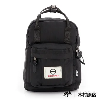 木村原宿MM- MiniBOX 輕巧手提後背二用包無M黑