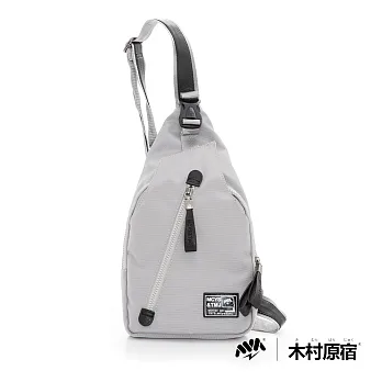 木村原宿MM-我的潮流元素 三角時尚單肩包無黑灰