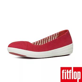 【FitFlop TM】F-SPORTY TM BALLERINA CANVAS5正紅