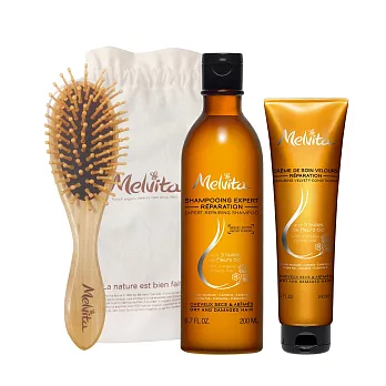 【U】Melvita - 溫和植萃洗潤修護組