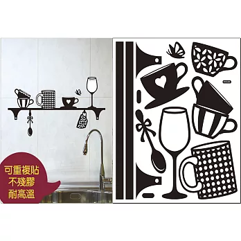 魔丽貼—壁貼系列 環保/不殘膠/可重覆撕黏 POD-601