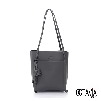OCTAVIA 8 - TEMPO 流蘇1+1長型肩背包 -灰