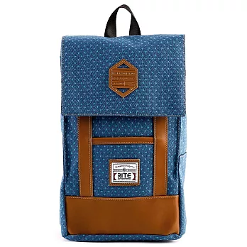 【U】RITE - 【RITE】文青包(L,五款可選) - 藍綠點點