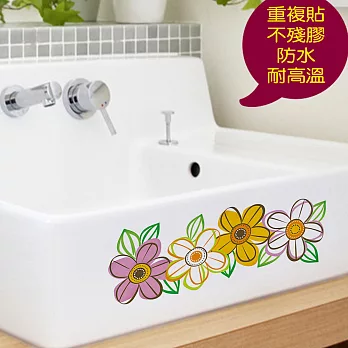 魔丽貼-磁磚壁貼環保/無毒/不殘膠/可重覆撕黏 PGT-302(磁磚.浴磚.馬桶.洗手抬貼)