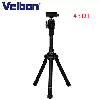 Velbon Ultrek 43DL 偏心管反折式腳架組(含雲台)-公司貨