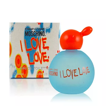 Moschino I LOVE LOVE 愛戀愛小香水4.9ml*3入