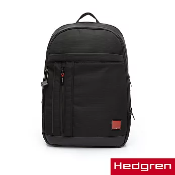 【Hedgren】HRDT-Red Tag紅標系列-15吋電腦後背包(黑色)