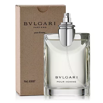BVLGARI Pour Homme 寶格麗 經典大吉嶺男香 100ml tester（有盒．無蓋）