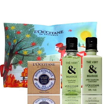 【L’OCCITANE】格拉斯綠茶旅行組，