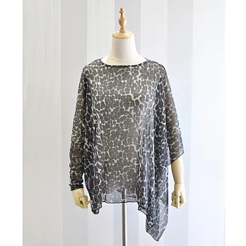 【INF】獨特率性豹紋上衣16615S黑豹紋