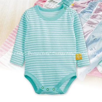 網眼包屁衣 印花 網眼 肩扣 肩釦 透氣 包屁衣 包臀 連身衣 S藍條文