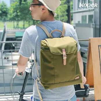 KOPER【小清新】元氣厚片包橄欖綠