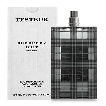 BURBERRY Brit for Men 風格男性淡香水 100ml (Tester)