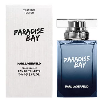 KARL LAGERFELD卡爾天堂灣限量男性淡香水 100ml (Tester)