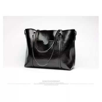 【O-ni O-ni】韓版真皮潮流側肩包JDL-7-175黑色