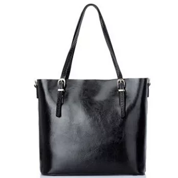 【O-ni O-ni】韓版真皮復古側肩包SSL-11-140黑色