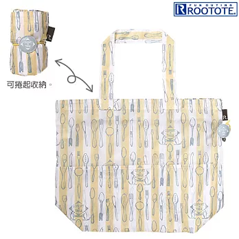 ROOTOTE 印花折疊購物袋-餐具(312901)