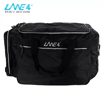 LANE4羚活 大型旅行裝備袋-滾輪版黑色