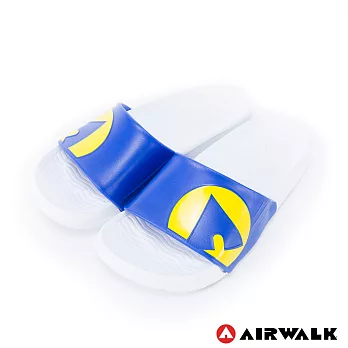 AIRWALK - 輕盈舒適中性EVA休閒多功能室內外拖鞋 4藍黃